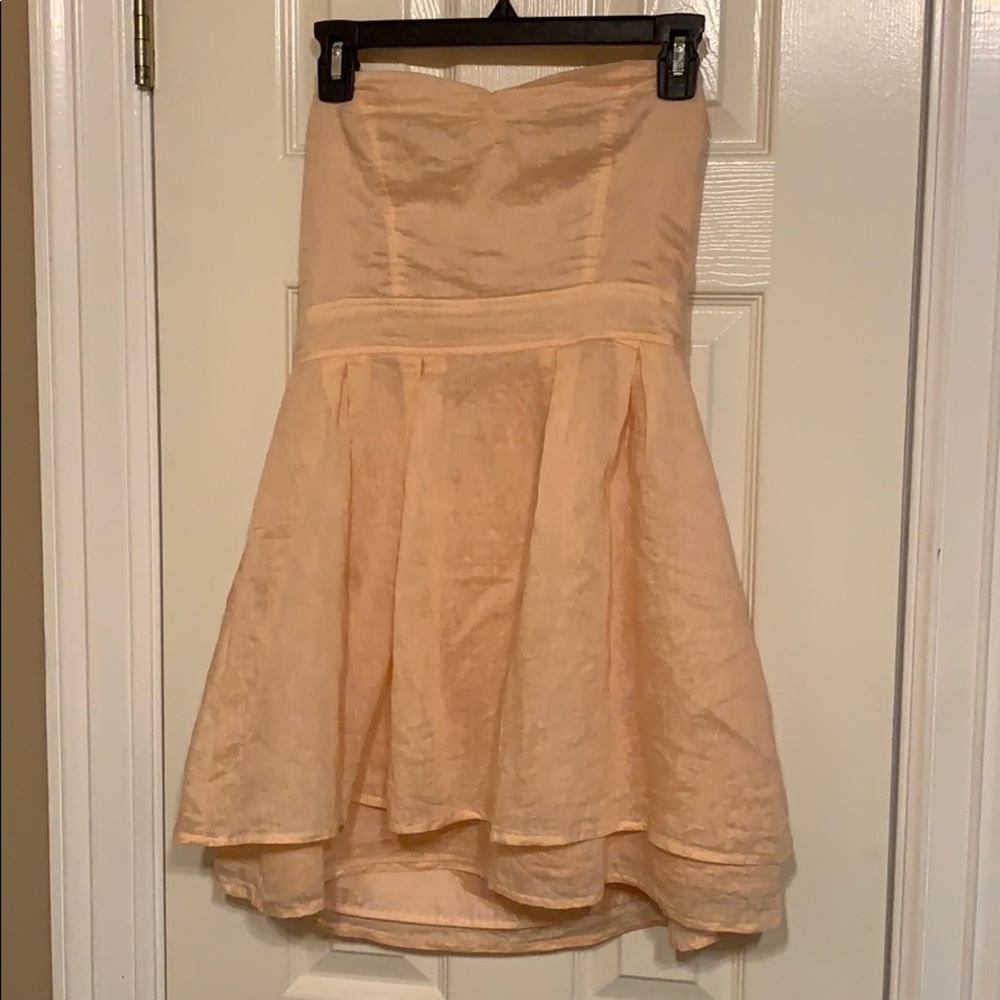 adorable strapless dress